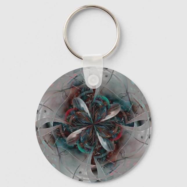 The Shield (Round) Key Ring (Front)