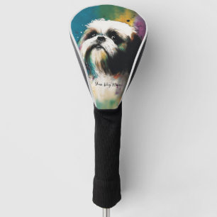 The Shih Tzu Dog - Composition 008 Golf Head Cover