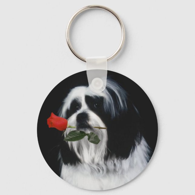 The Shih Tzu Dog Key Ring (Front)