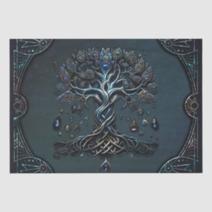 The Shine of the Tree of Life the Gems of the Soul Tissue Paper