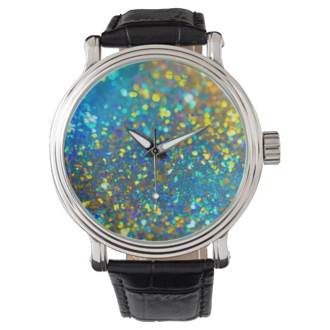 The shining Holographic Opal   Watch (Front)