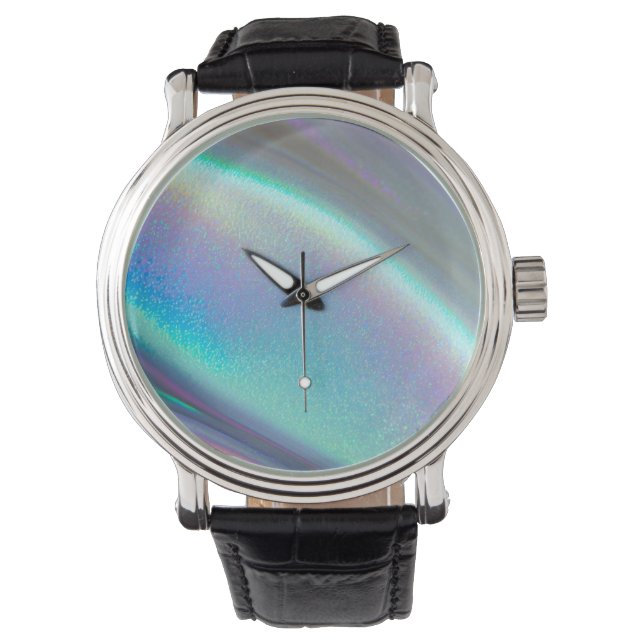 The shining Holographic Opal   Watch (Front)