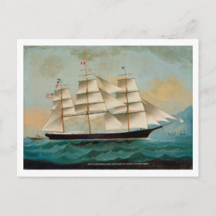 The Ship Fleetwing, Hong Kong Bay Postcard