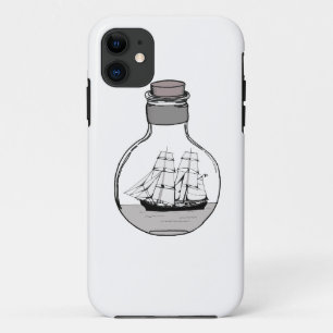 The ship in the glass bulb iPhone 11 case