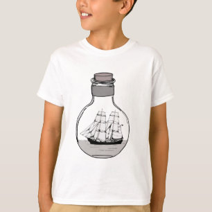 The ship in the glass bulb T-Shirt