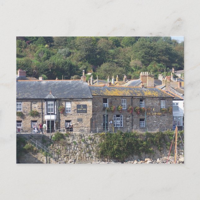 The Ship Inn Mousehole Postcard (Front)