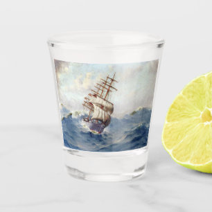 The Ship Portpatrick 1900s Shot Glass