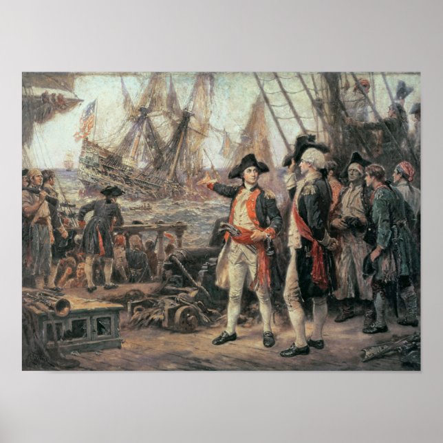 The ship that sank the Victory, 1779 Poster (Front)