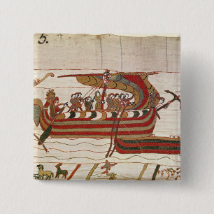 The Ships are Blown by the Winds 15 Cm Square Badge