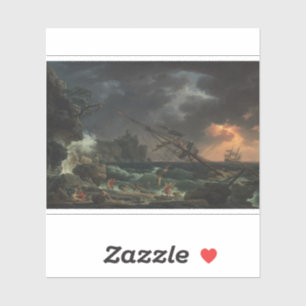 The Shipwreck by Claude-Joseph Vernet
