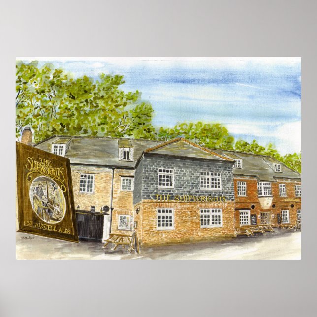 'The Shipwrights' Print (Front)