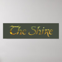 THE SHIRE™ Name Textured