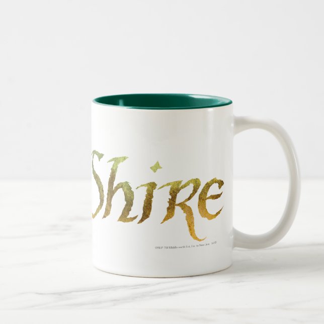 THE SHIRE™ Name Textured Two-Tone Coffee Mug (Right)