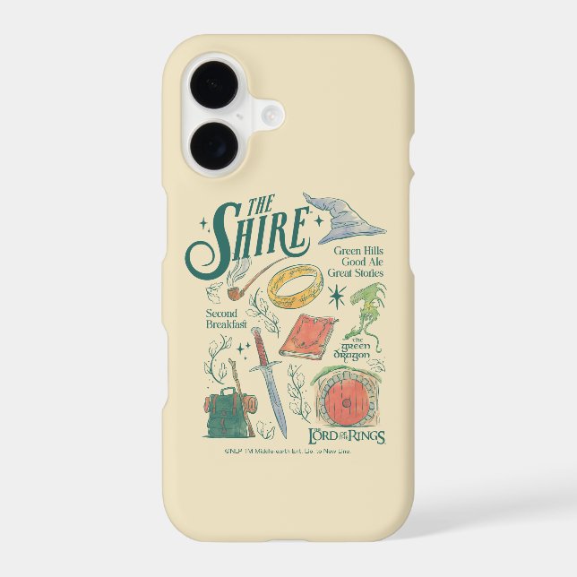 THE SHIRE™ Watercolor Collage Graphic (Back)