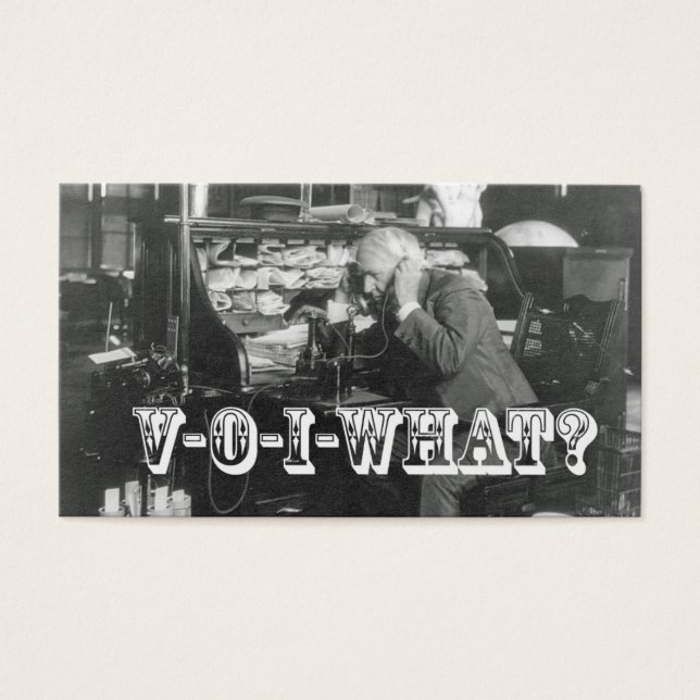 The Shocking Introduction of VoIP Telephone (Front)