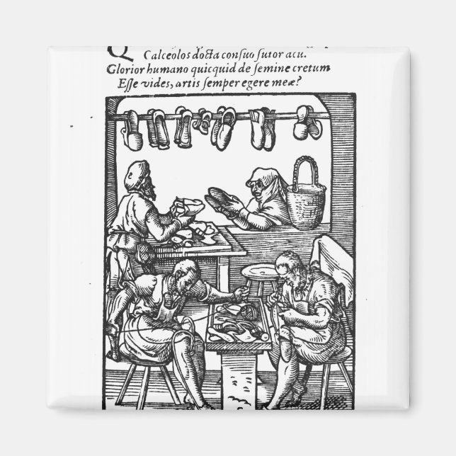 The Shoe Maker Magnet (Front)