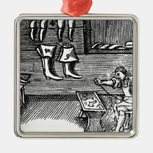 The Shoemaker Metal Tree Decoration