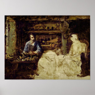 The Shoemaker of Reville, a town near Cherbourg Poster