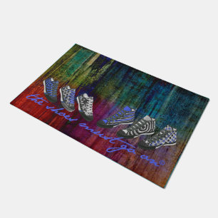 The shoes must go on 24 + your ideas doormat