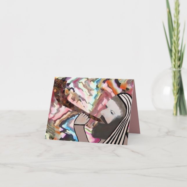 The Shofar Blast Card (Front)