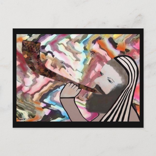 The Shofar Blast Postcard (Front)