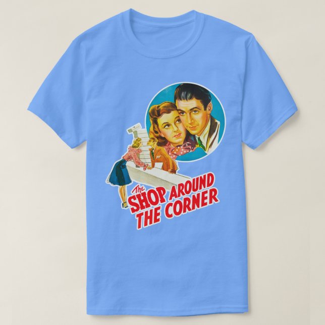 The Shop Around the Corner T-Shirt (Design Front)