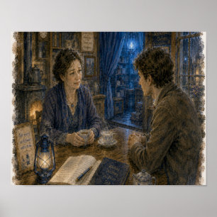 The Shopkeeper’s Warning, Plate RH-WC-B2-010 Poster
