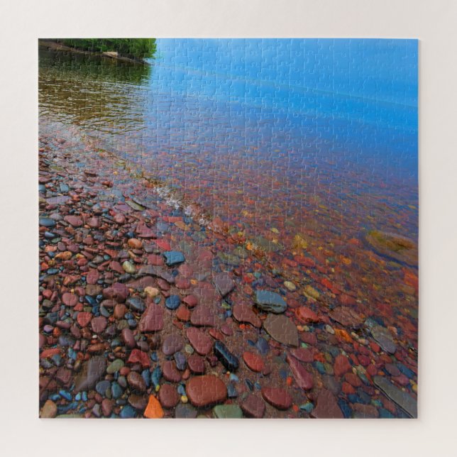 The Shores of Lake Superior - 20x20 - 676 pcs Jigsaw Puzzle (Vertical)