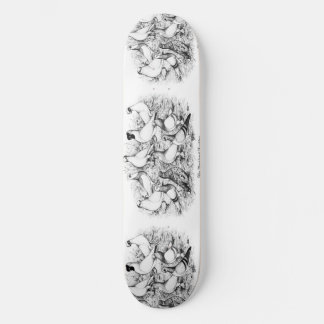 The Short-faced Tumbler Pigeons Skateboard
