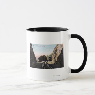 The Short Line Railroad Car Mug