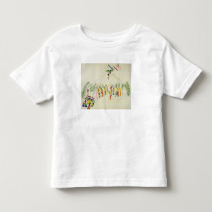 The Shoshone Sun Dance (pigment on muslin) Toddler T-Shirt