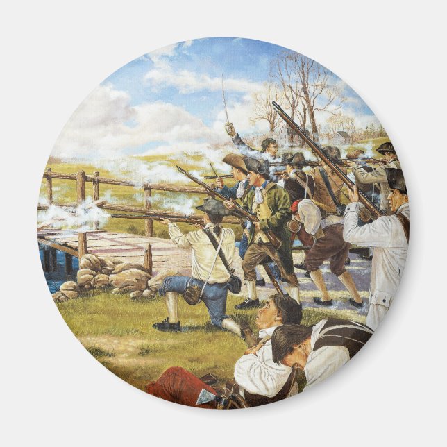 The Shot Heard 'Round the World Domenick D'Andrea Magnet (Front)