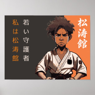 The Shotokan Seedling - Destiny's Blossoming Poster