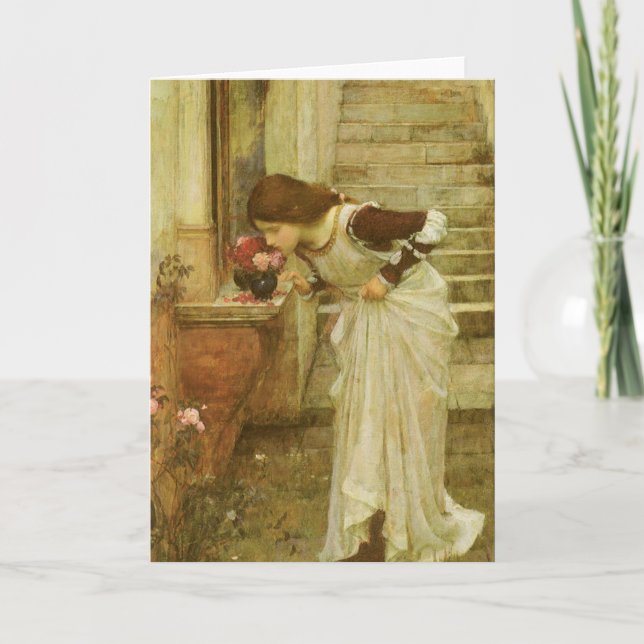 The Shrine by John William Waterhouse Card (Front)