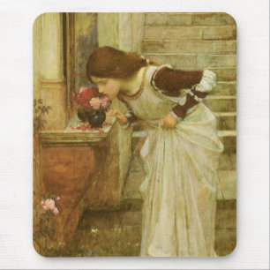 The Shrine by John William Waterhouse Mouse Pad