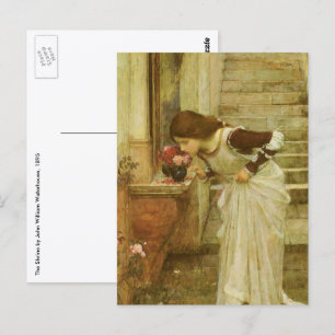 The Shrine by John William Waterhouse Postcard