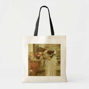 The Shrine by John William Waterhouse Tote Bag