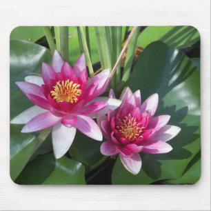 "The Shrine of St. Joseph of the Mountains" flower Mouse Pad