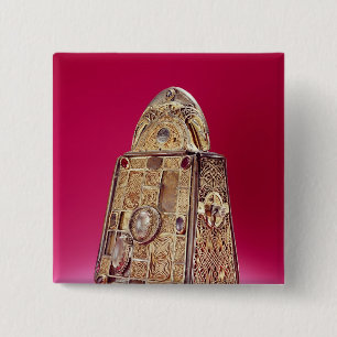 The shrine of St. Patrick's Bell 15 Cm Square Badge