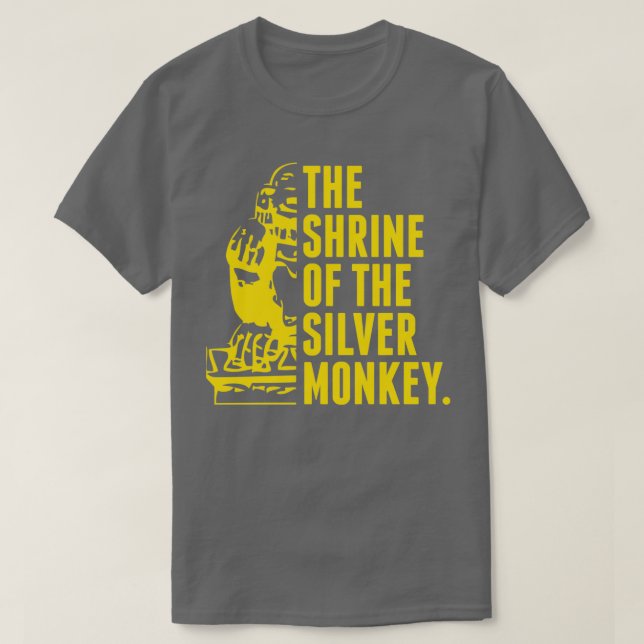 The Shrine of the Silver Monkey T-Shirt (Design Front)