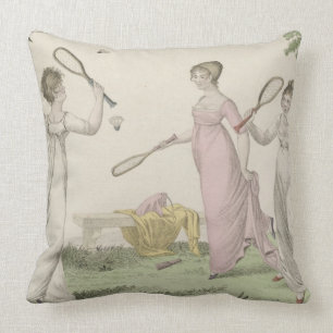 The Shuttlecock, plate 11 from 'Le Bon Genre', 180 Cushion