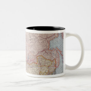 The Siberian Railway Two-Tone Coffee Mug