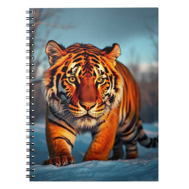 The Siberian tiger Notebook (Front)