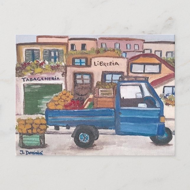 The Sicilian roving vendor’s - Postcard (Front)