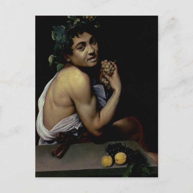 The Sick Bacchus, 1591 Postcard (Front)