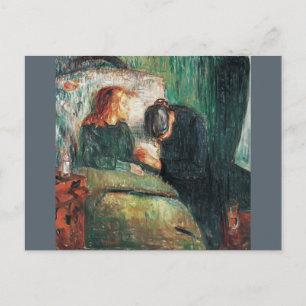The Sick child by Edvard Munch, shows Sofie at her Postcard