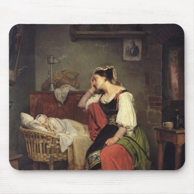 The Sick Child Mouse Pad (Front)