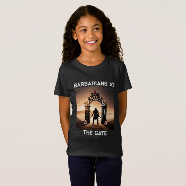 The Siege: Barbarians at Gates of America T-Shirt (Front Full)