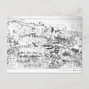 The Siege of Boulogne by King Henry VIII Postcard