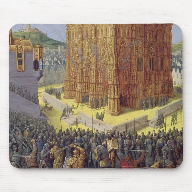 The Siege of Jerusalem by Nebuchadnezzar Mouse Pad (Front)